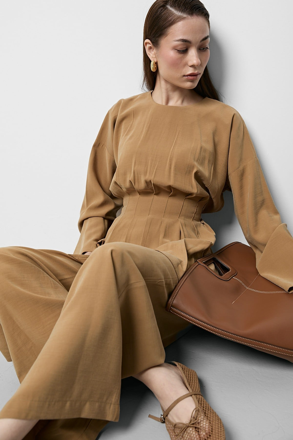 Ön Arka Pensli Modal Takım Camel