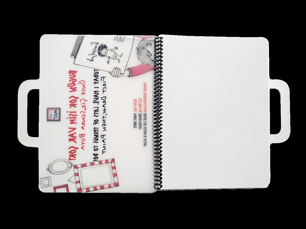 Akademi Çocuk Funny Mat Mini Set Bugün Çok İşim Var Çok