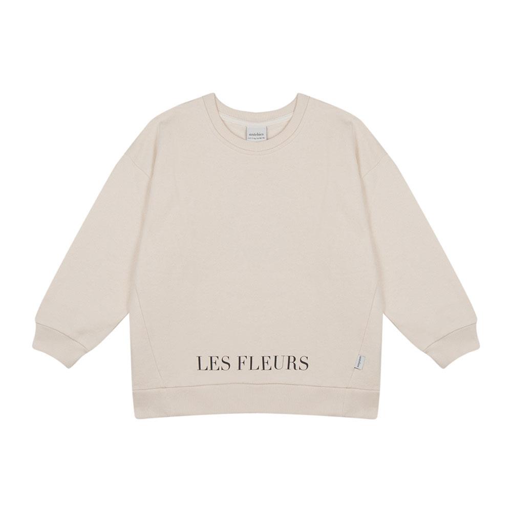 Antebies Les Fleurs Sweatshirt Krem