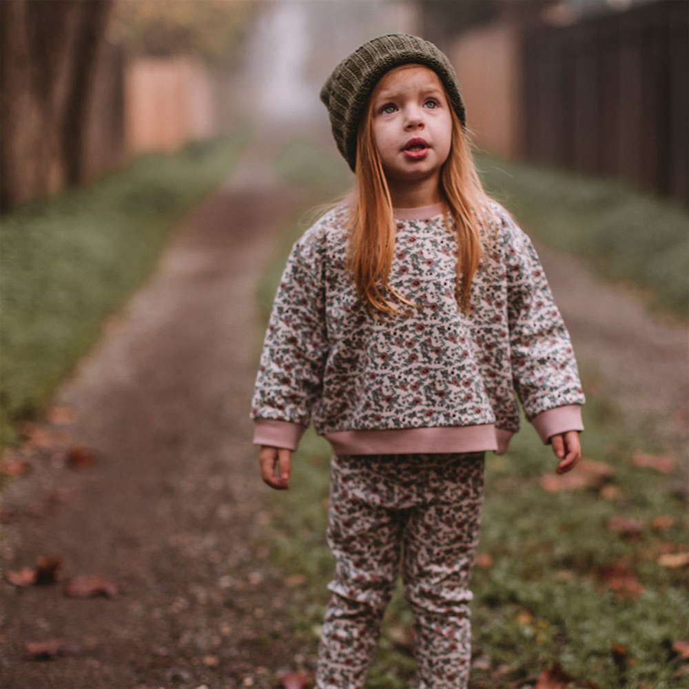 Antebies Winter Flowers Futter Sweatshirt