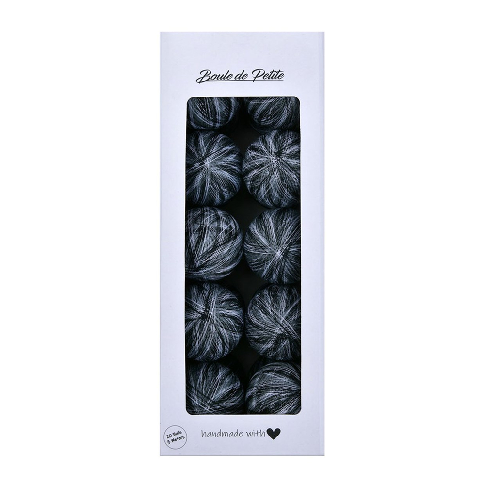 Boule de Petite Marble Black