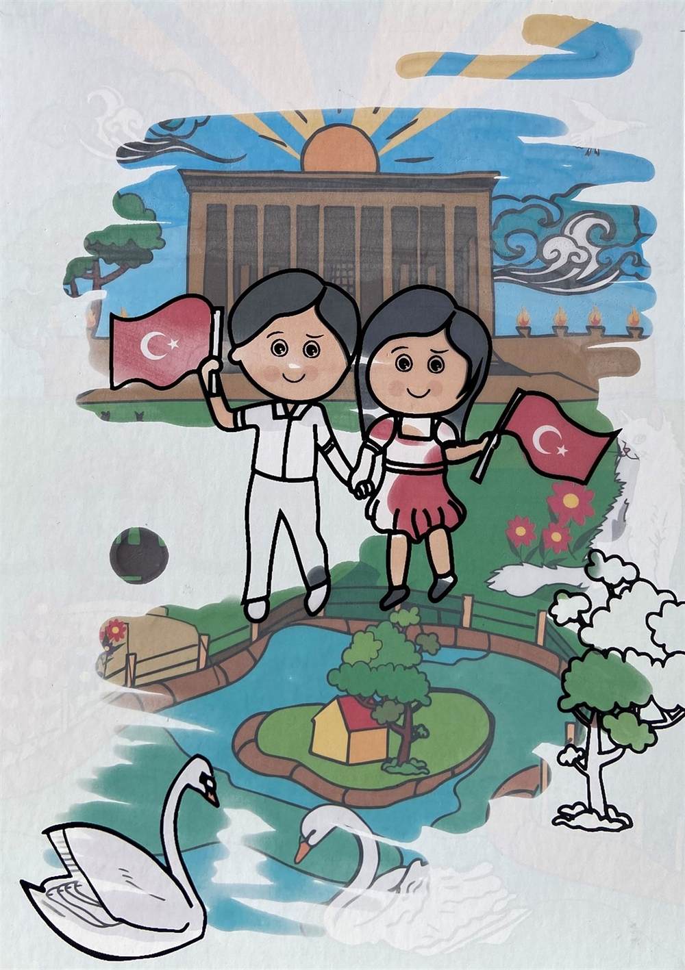 Galt Water Magic Sihirli Boyama Kitabı Şehirler 3 Yaş+