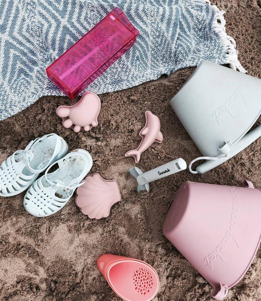 MEDUSE SUNPATCH ROSE PAILLETE SANDALS - ÇOCUK SANDALET PEMBE