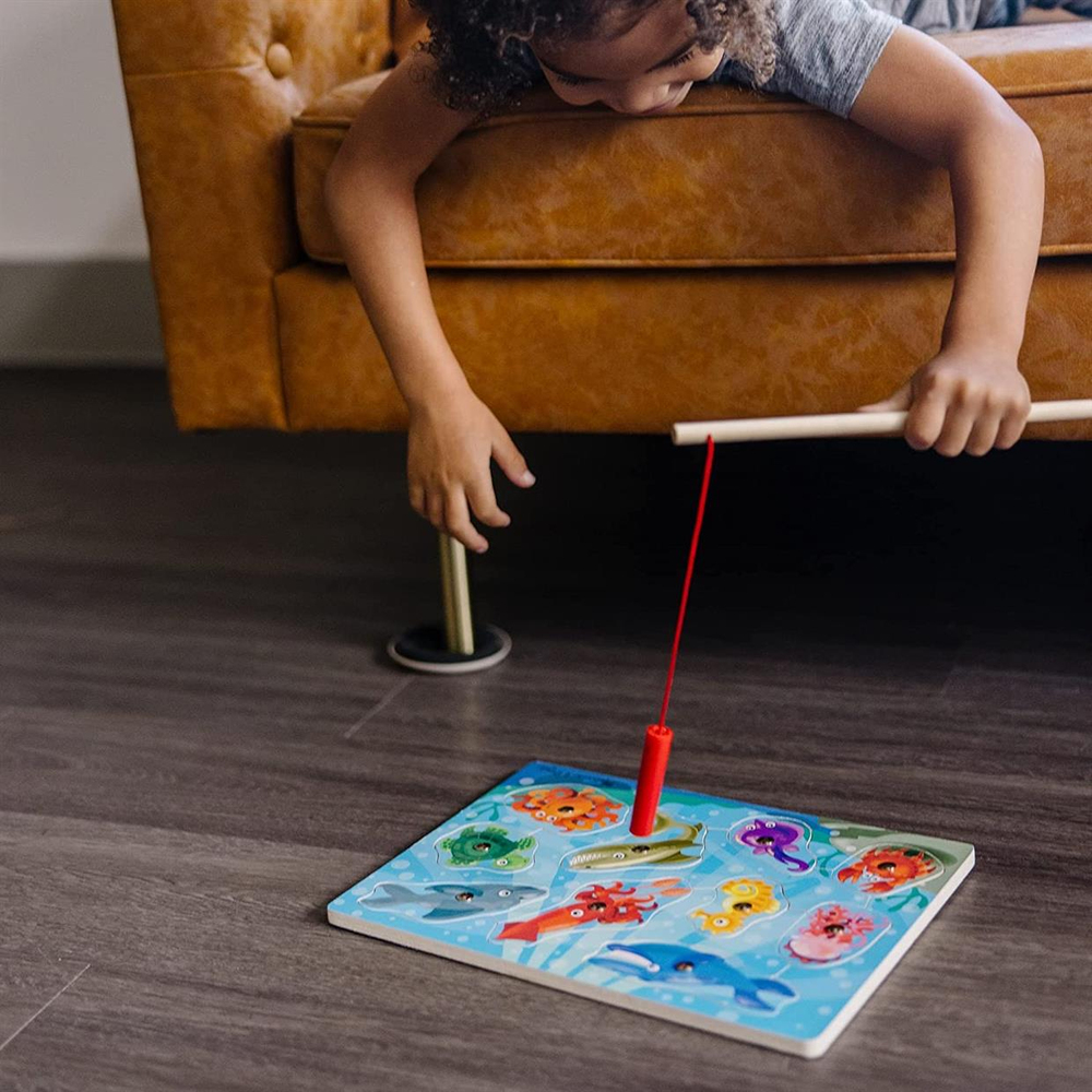 Melissa & Doug Ahşap Mıknatıslı Balık Tutma