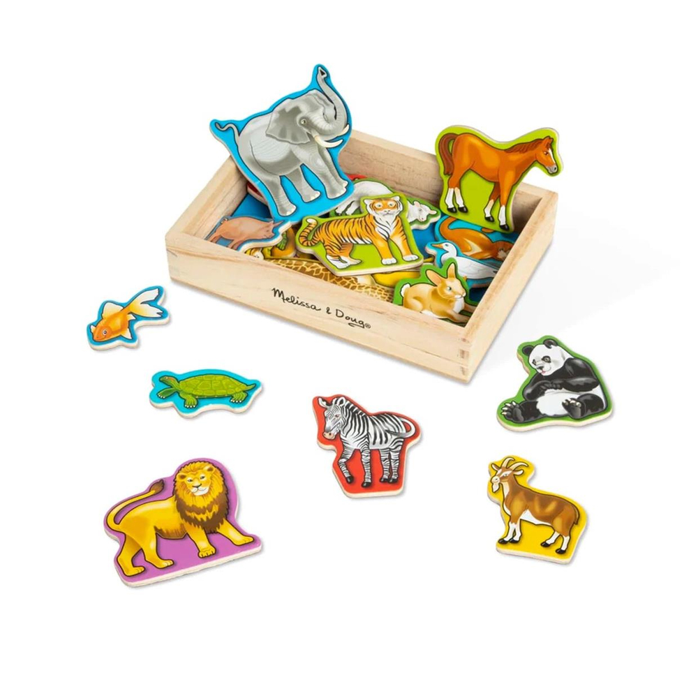 Melissa & Doug Ahşap Mıknatıslı Hayvanlar