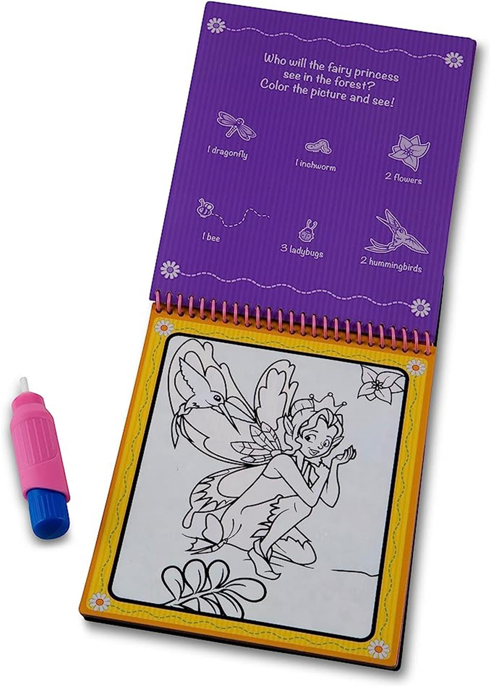 Melissa & Doug Water Wow Su İle Boyama Kitabı Peri Hikayesi