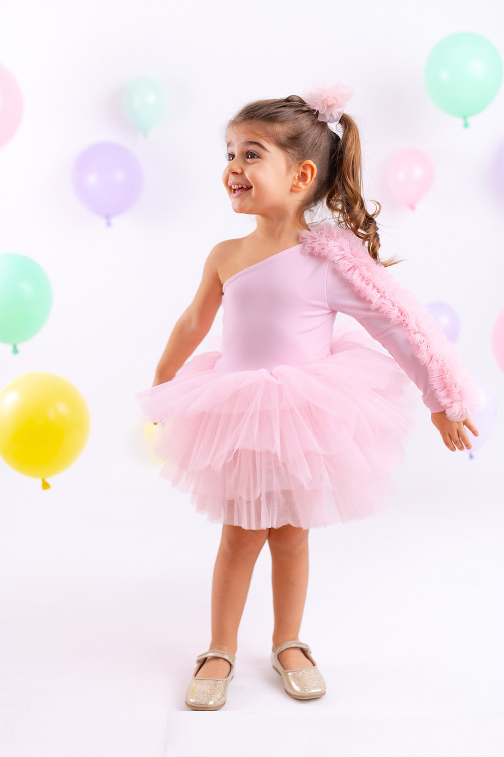 MINI CELEBRITIES - PINK ONE SHOULDER