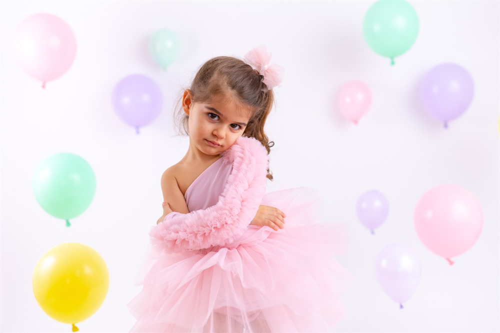 MINI CELEBRITIES - PINK ONE SHOULDER