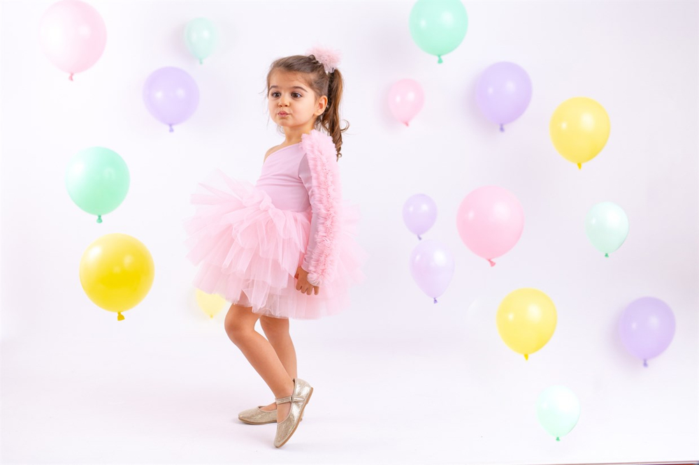 MINI CELEBRITIES - PINK ONE SHOULDER
