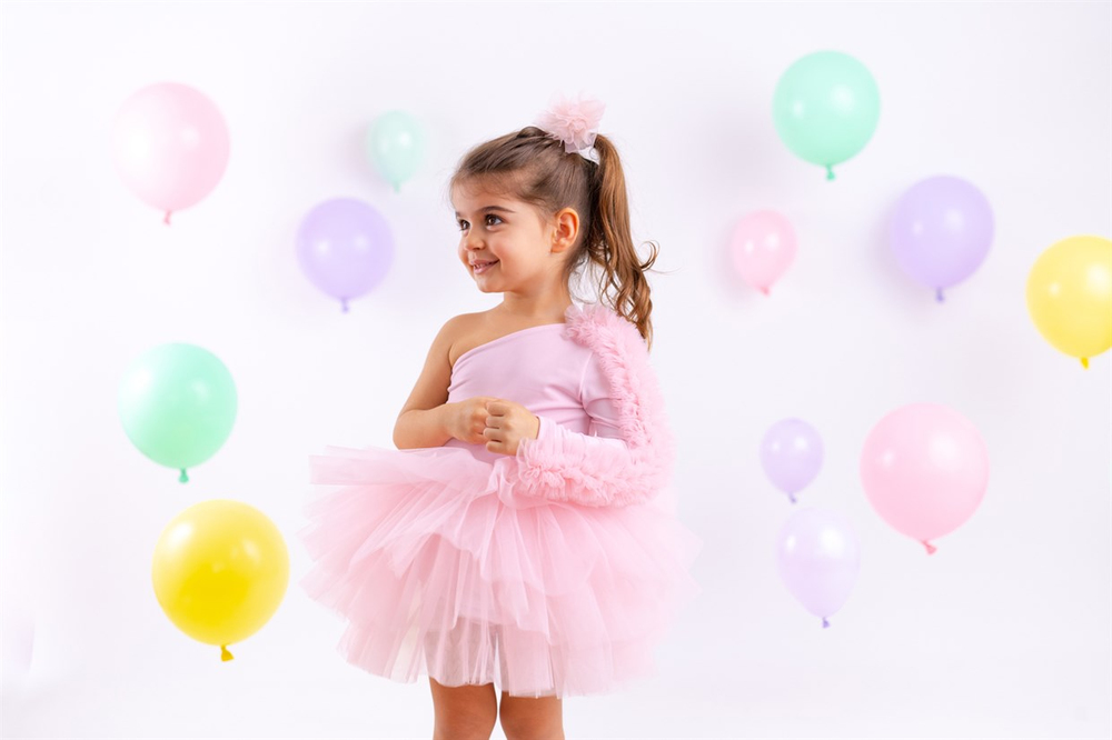 MINI CELEBRITIES - PINK ONE SHOULDER