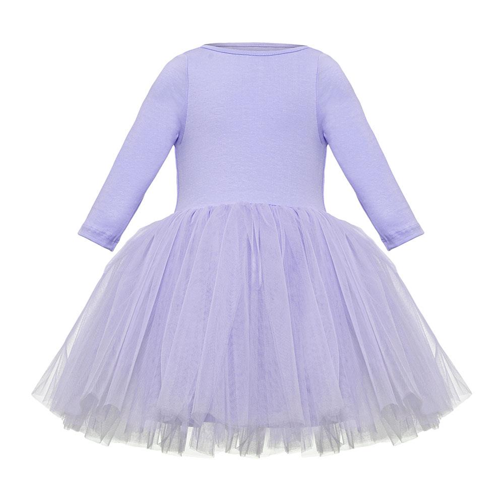 Mini Celebrities Purple Bloom Elbise