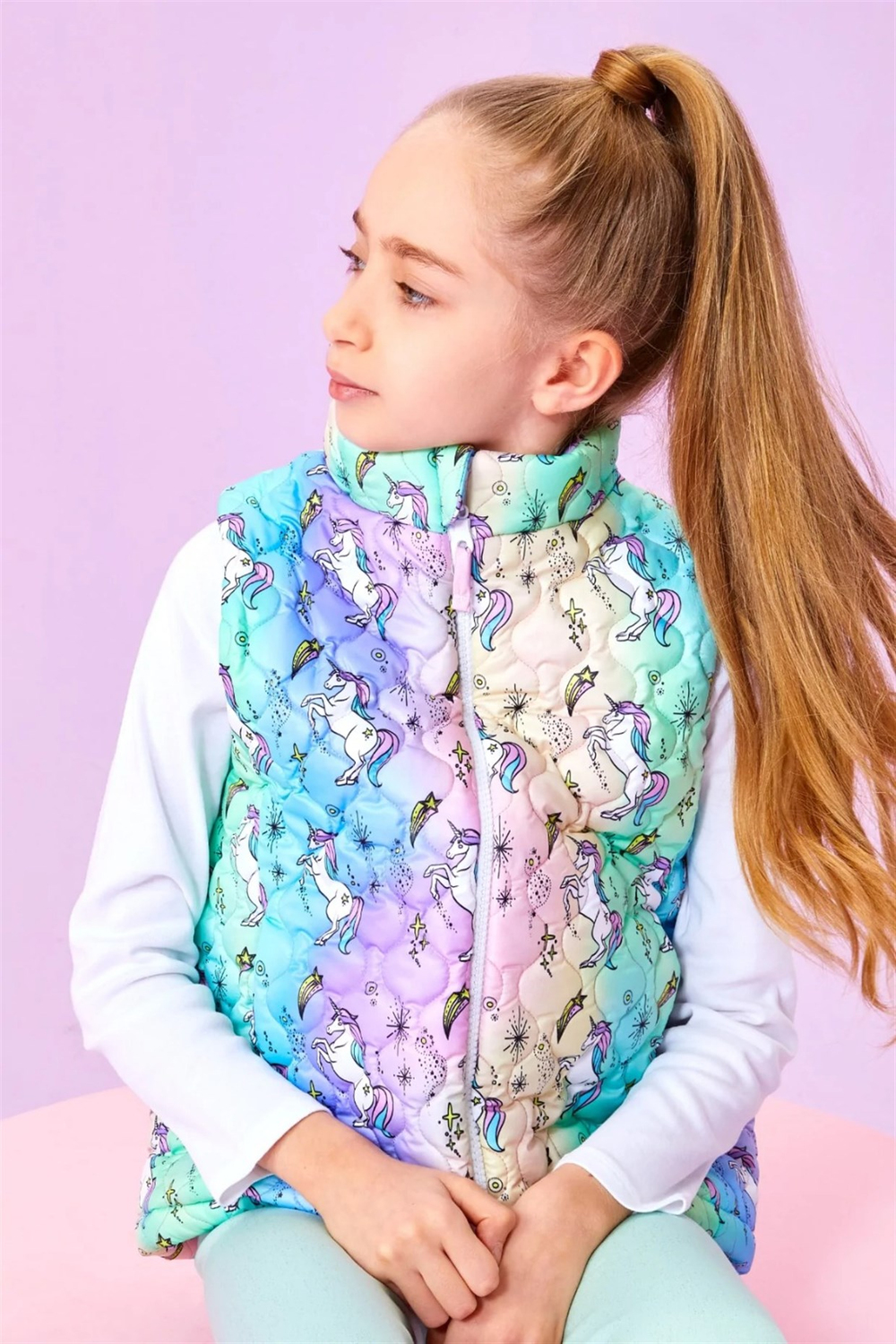 Miss Muse Unicorns and Stars Yelek