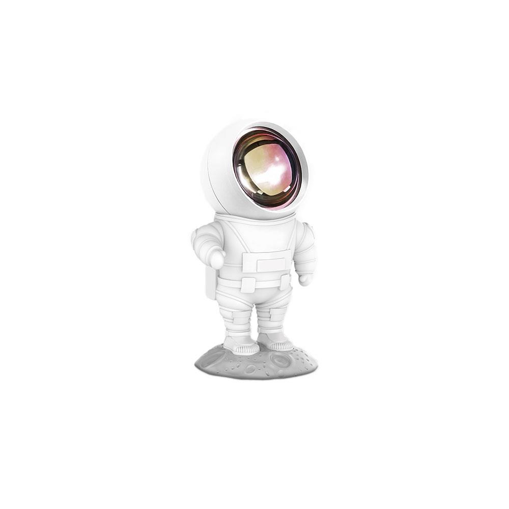 Mob Astronot Projeksiyon Gece Lambası Turuncu