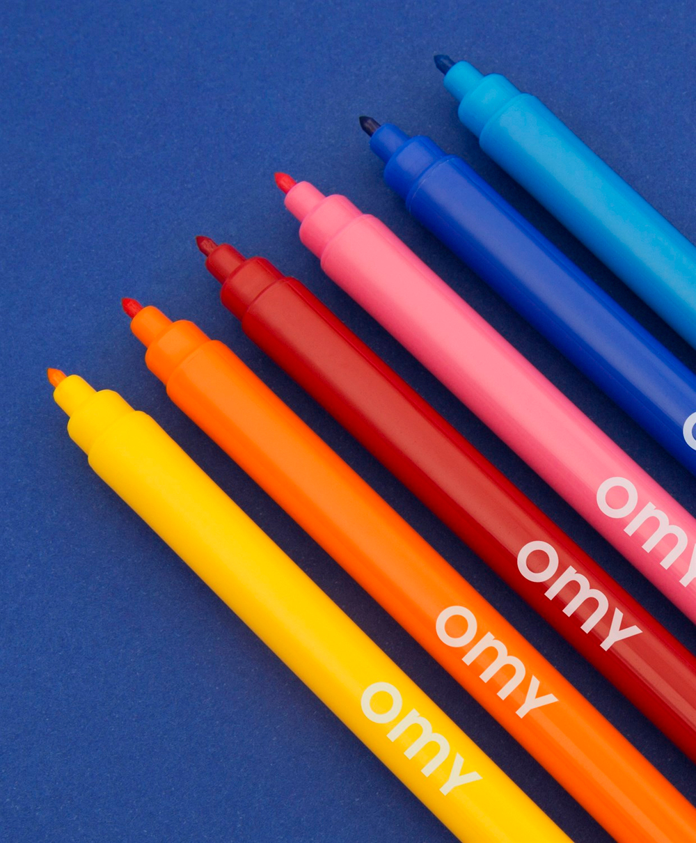 Omy Ultrawashable Felt Pens 
