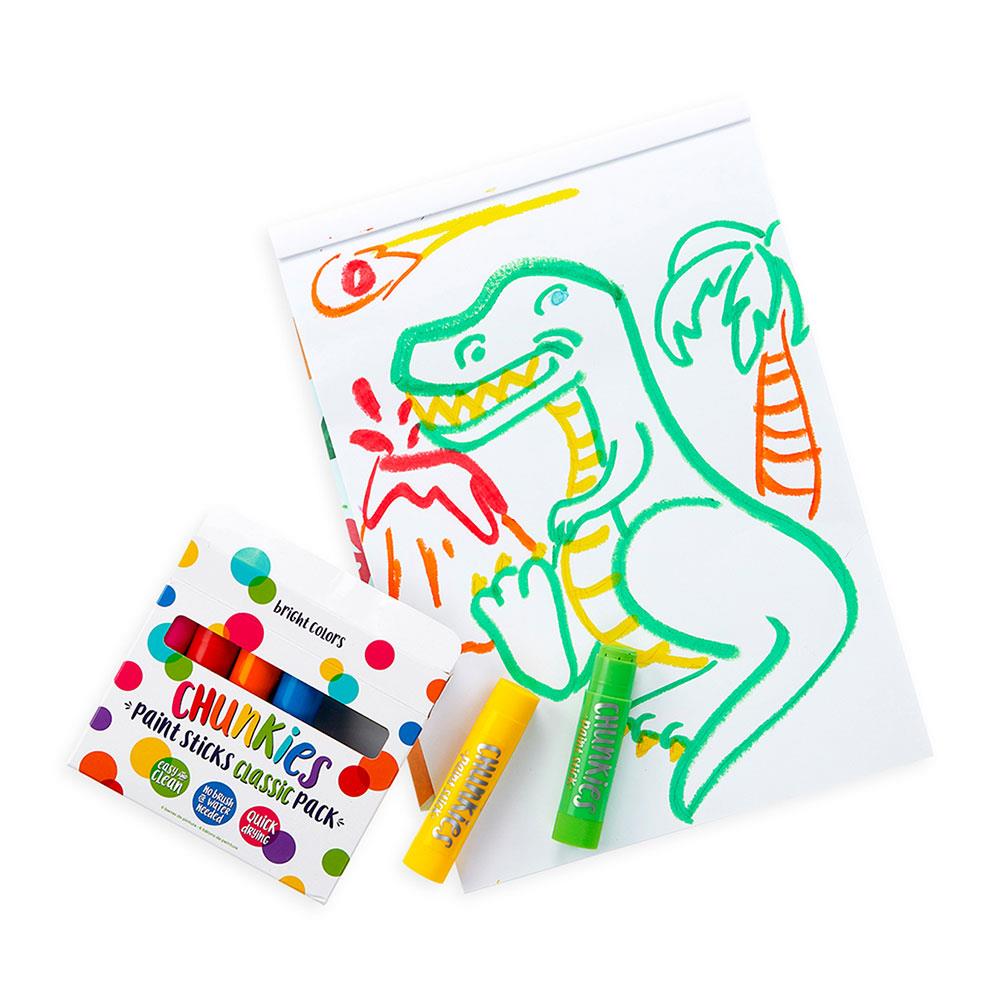 Ooly Chunkies Paint Sticks 12'li Set