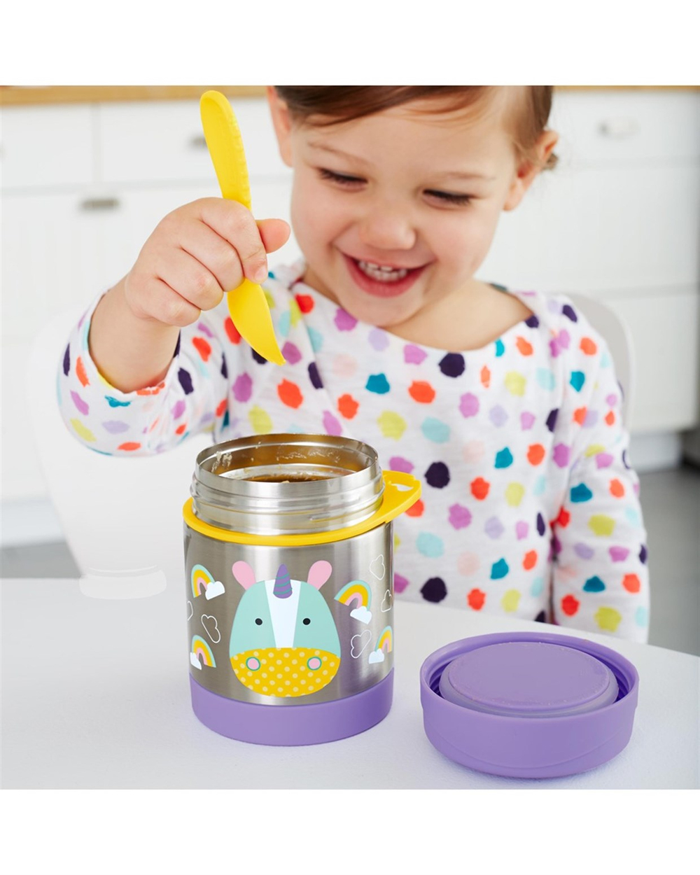 SKIP HOP PASLANMAZ ÇELİK TERMOS - UNICORN