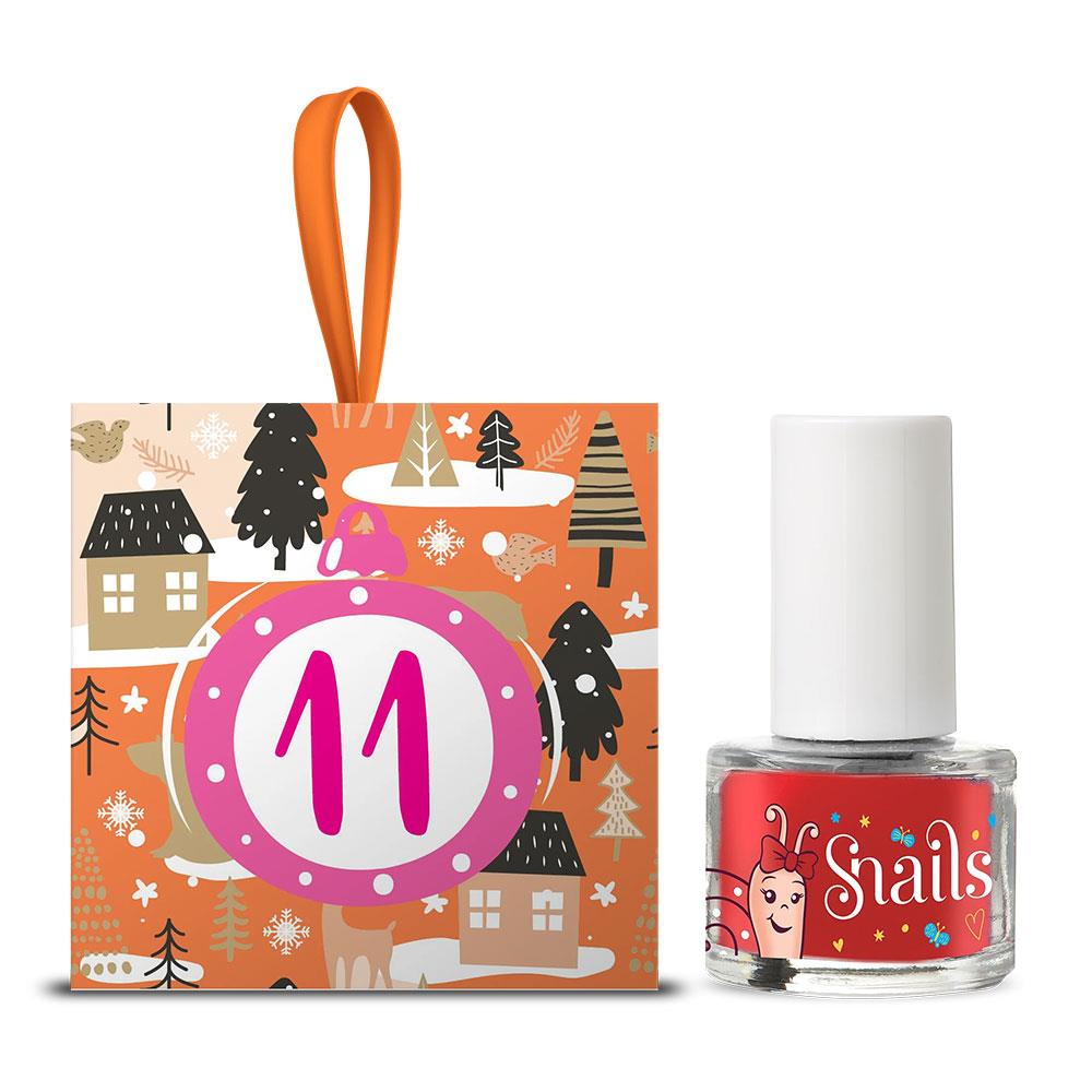 Snails Christmas Countdown Calendar 12'li Oje Seti