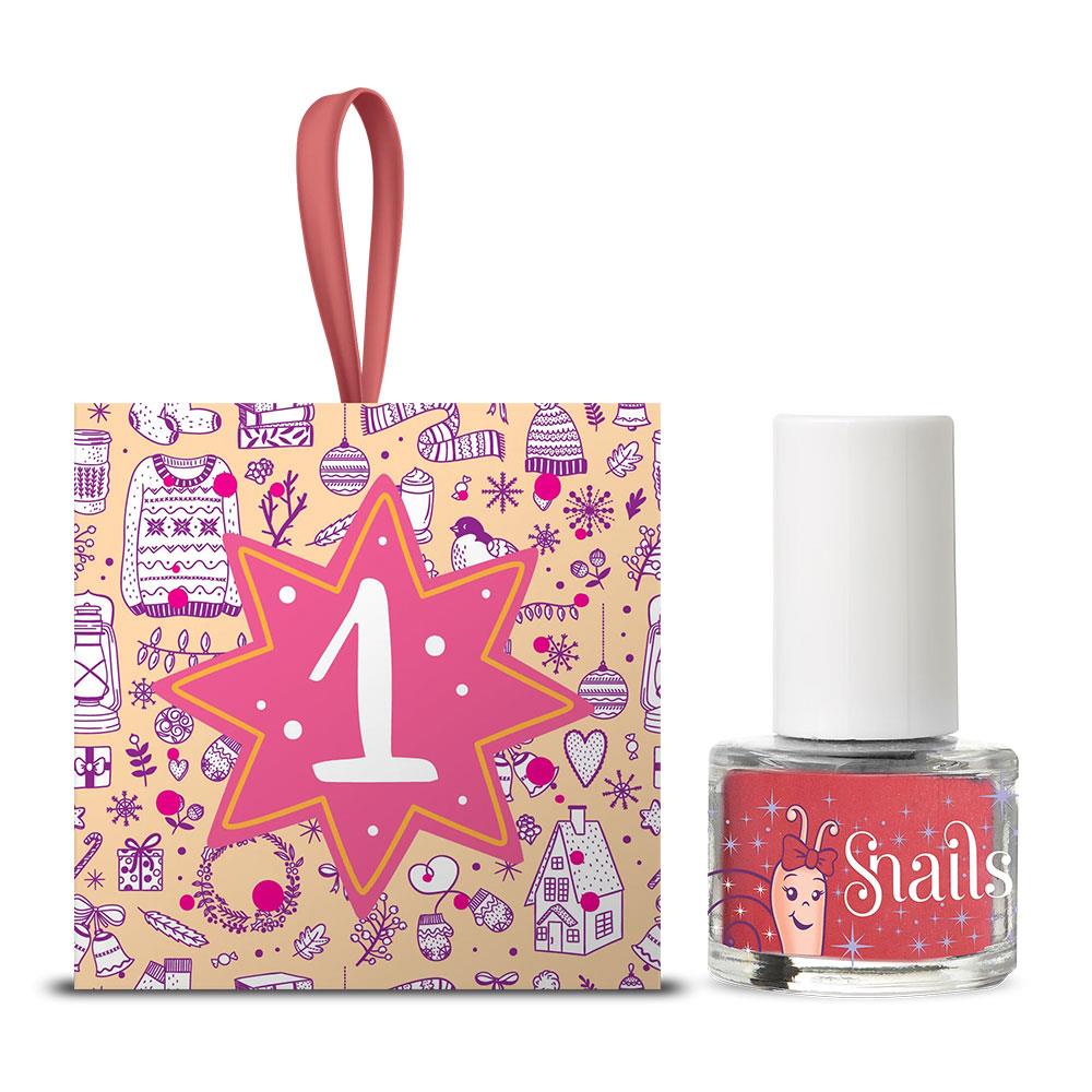Snails Christmas Countdown Calendar 12'li Oje Seti
