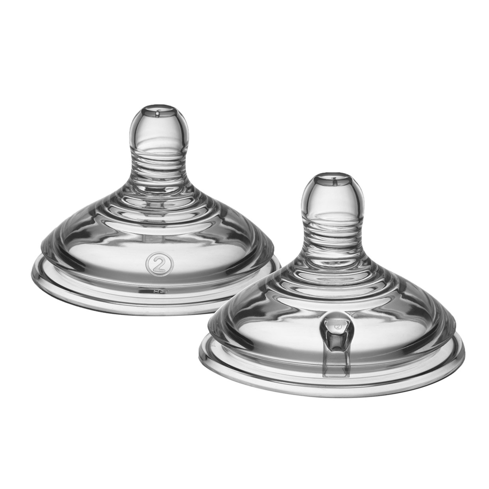 Tommee Tippee 2x Biberon Emzik Orta Akış