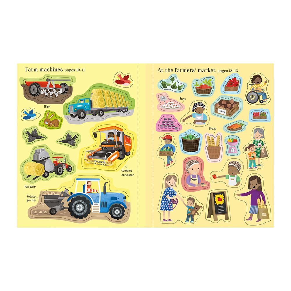 Usborne First Sticker Book Farm