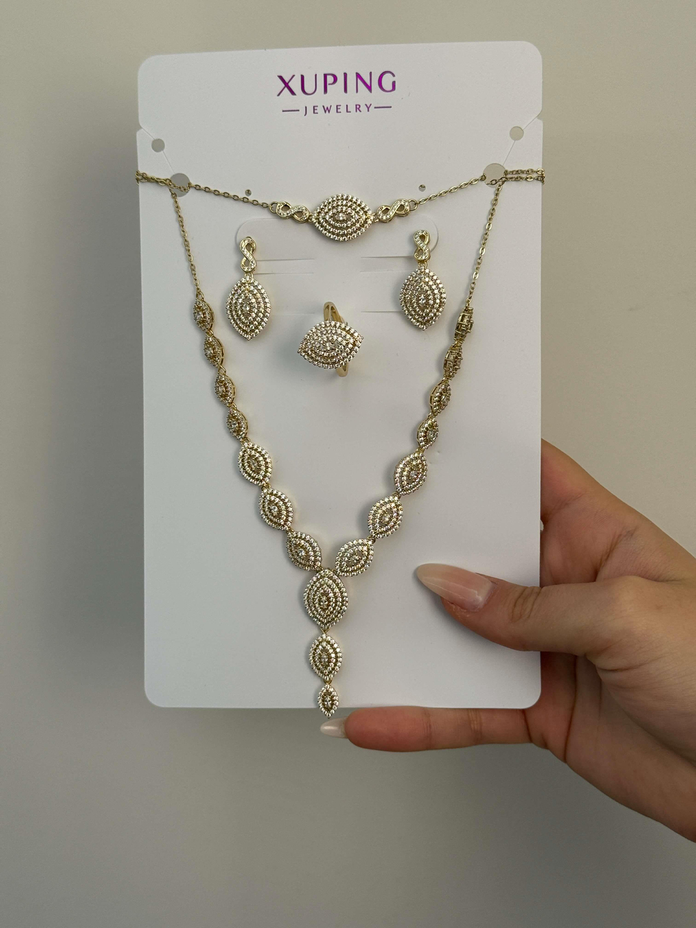 XUPING OVAL BAGET SONSUZLUK MODEL SET