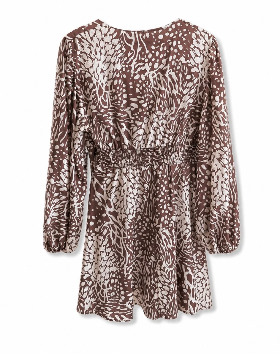 Leopar Desenli Bluz