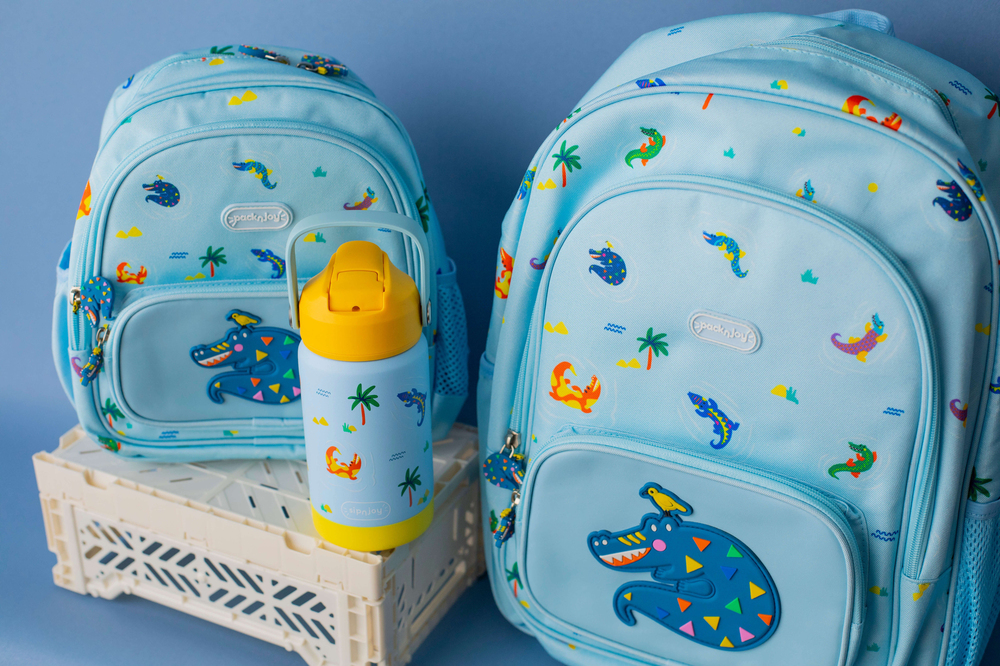 PacknJoy - Çocuk Sırt Çantası | Medium - Snappy Croc