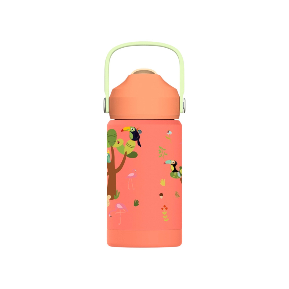 SipnJoy - FlipSip Çocuk Su Termosu | 360 ml - Jungle Jam