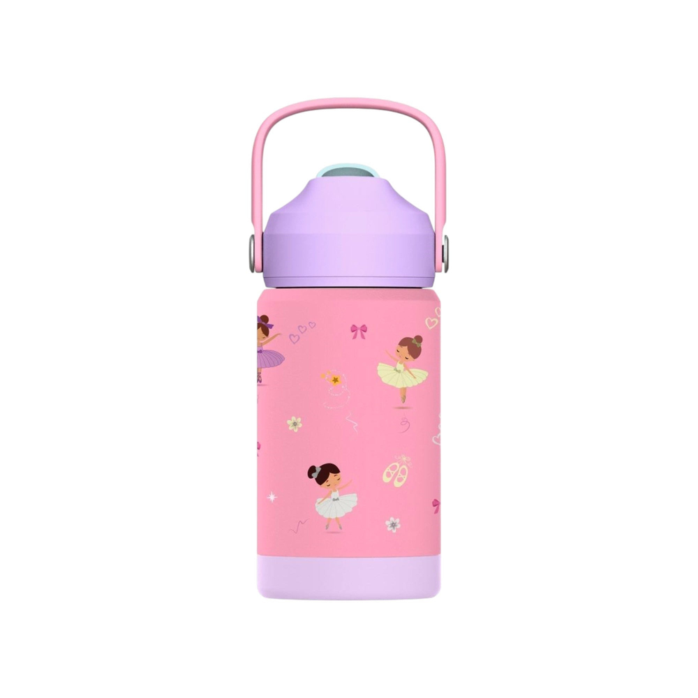 SipnJoy - FlipSip Çocuk Su Termosu | 360 ml - Ballerina Sparkle