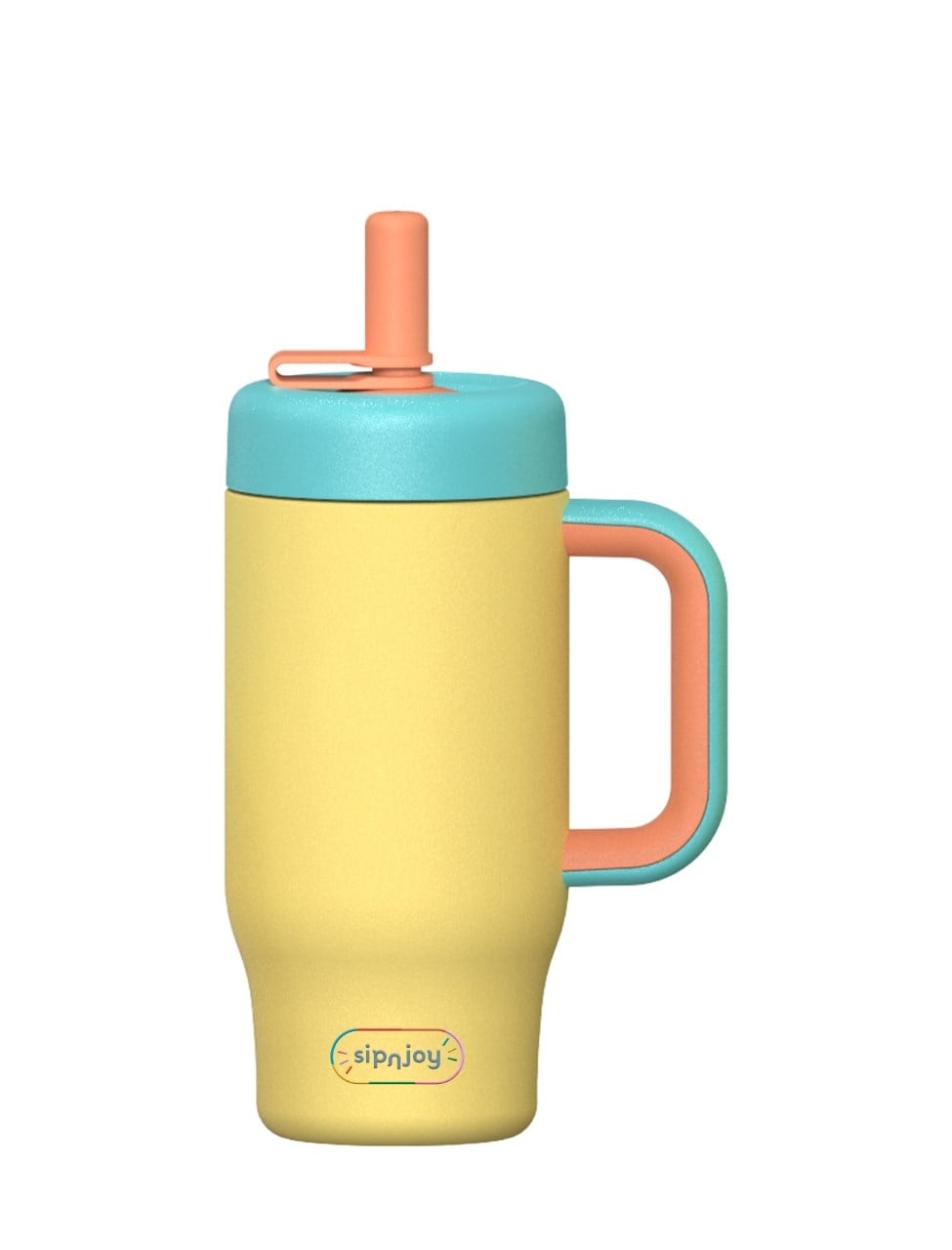 SipnJoy - HandleHug Tumbler | 550 ml - Limon