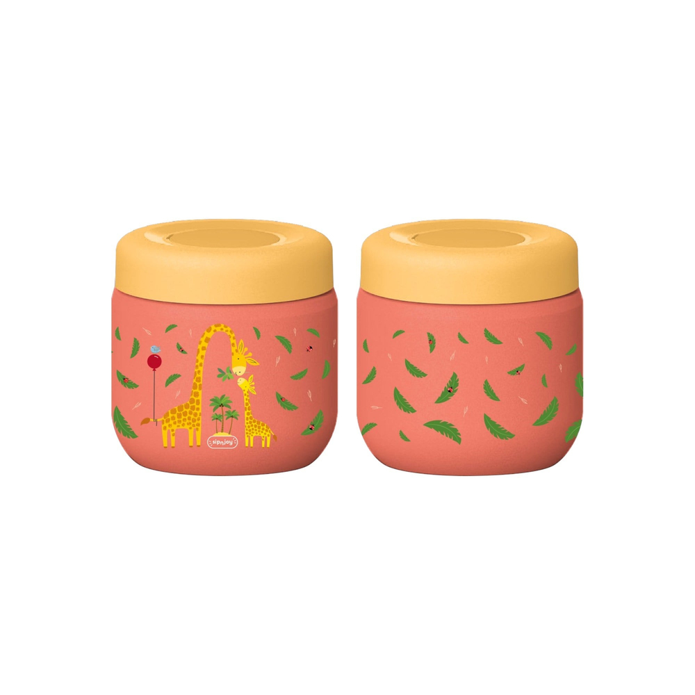 SipnJoy - Termos Yemek Kabı | 360 ml - Giggle Giraffe