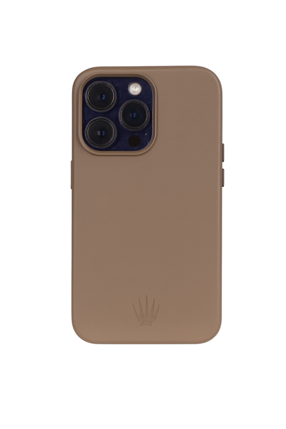 Triton Iphone 14 Pro Max  Kahverengi Kılıf Manyetik Özellikli Deri Kılıf