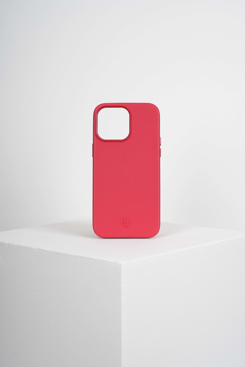 Triton Iphone 14 Pro Max Mavi Kılıf Magsafe Özellikli Deri Kılıf