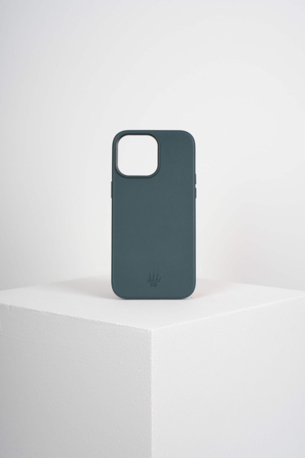 Triton Iphone 15 Pro Max Yeşil Kılıf Manyetik Özellikli Deri Kılıf