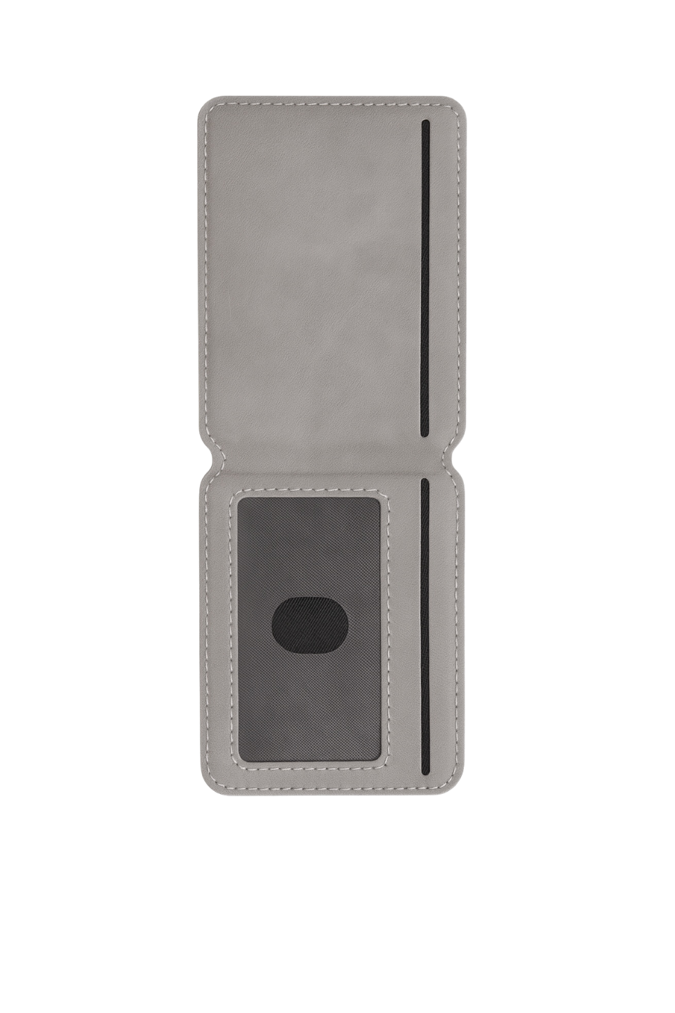 Cover IPHONE 15 PRO MAX GRİ STANDLI MAGSAFE KILIF + KARTLIK