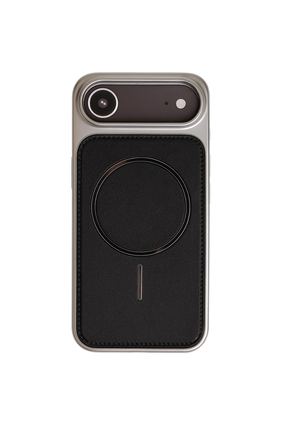 NeoMag Case Iphone 17 Air Siyah Manyetik Özellikli Deri Kılıf 