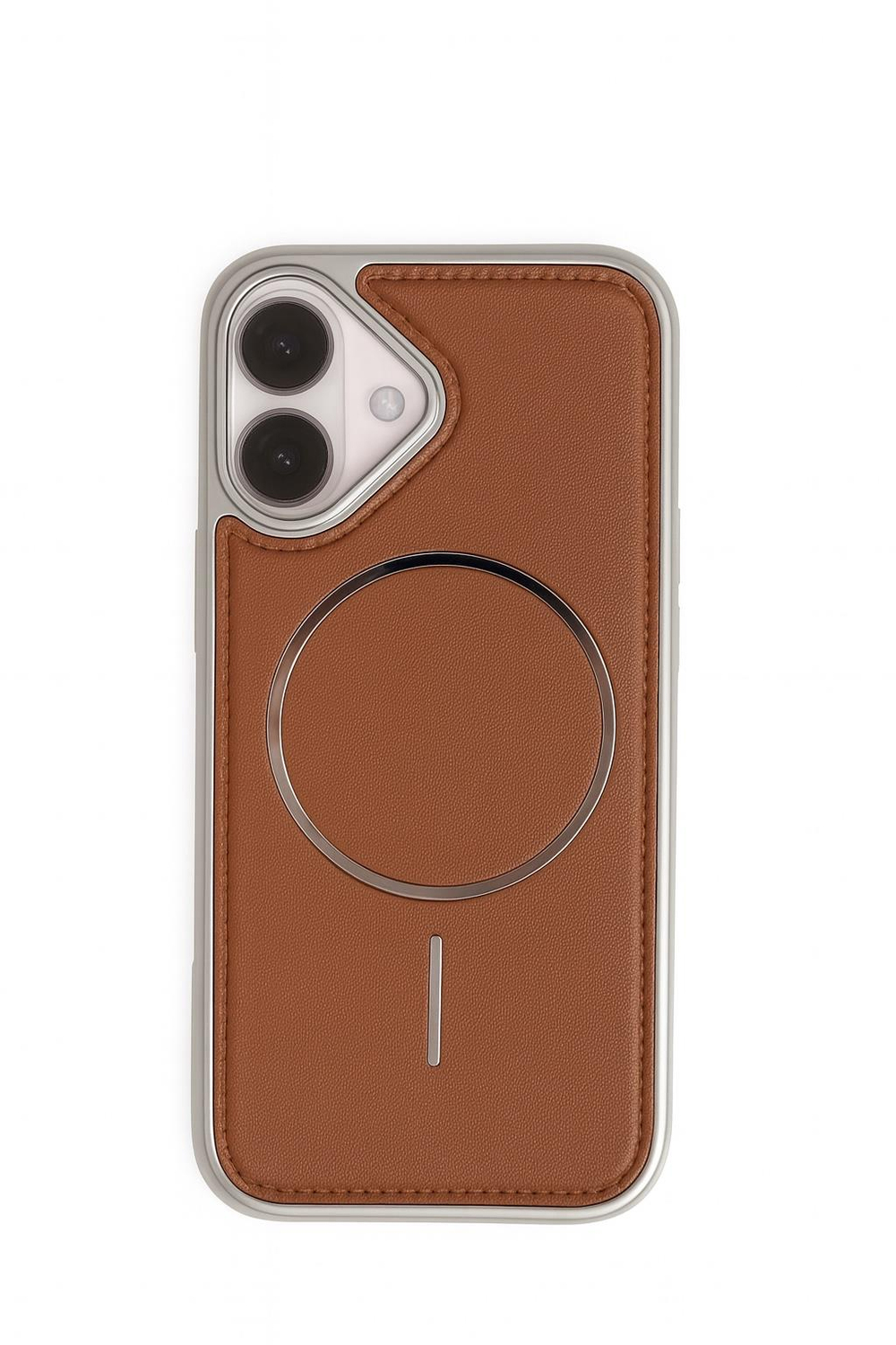 NeoMag Case Iphone 17 Taba Manyetik Özellikli Deri Kılıf 