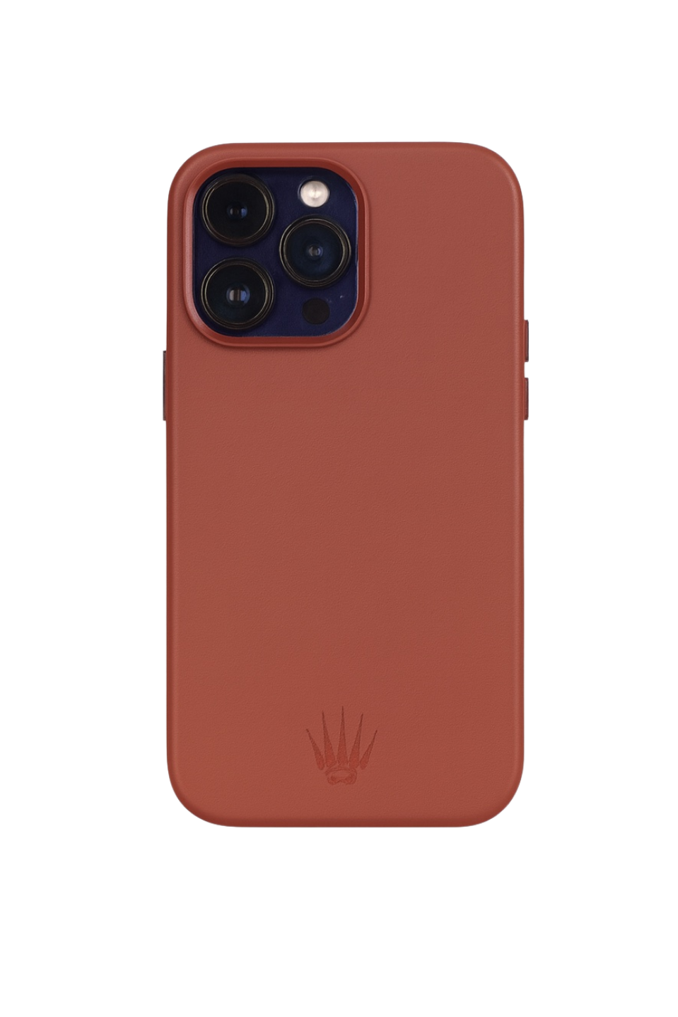 Triton Iphone 15 Pro Max Kiremit Kılıf Manyetik Özellikli Deri Kılıf