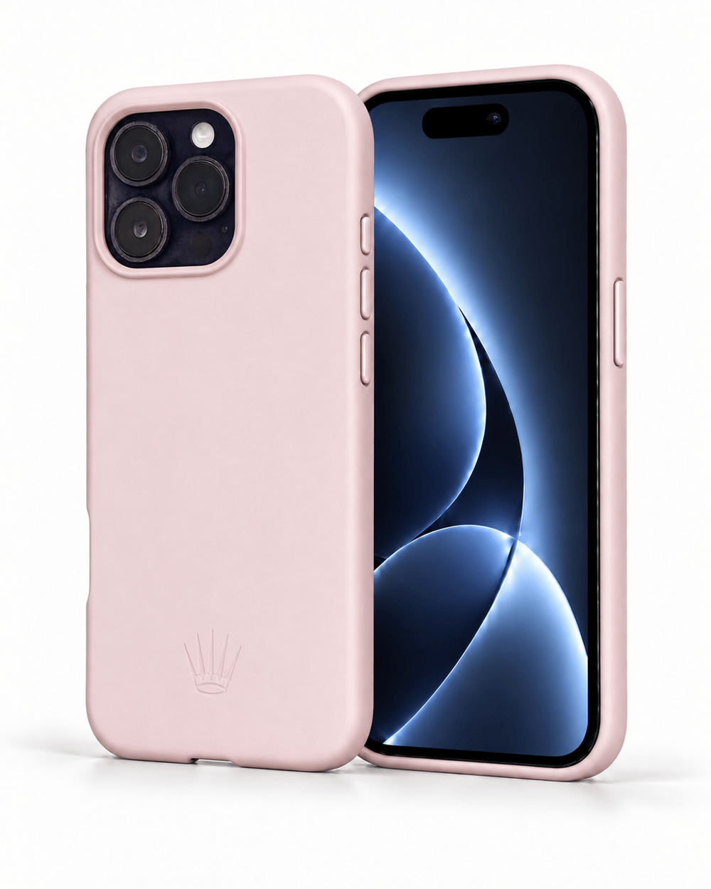 Triton Iphone 15 Pro Max Pembe Kılıf Magsafe Özellikli Deri Kılıf