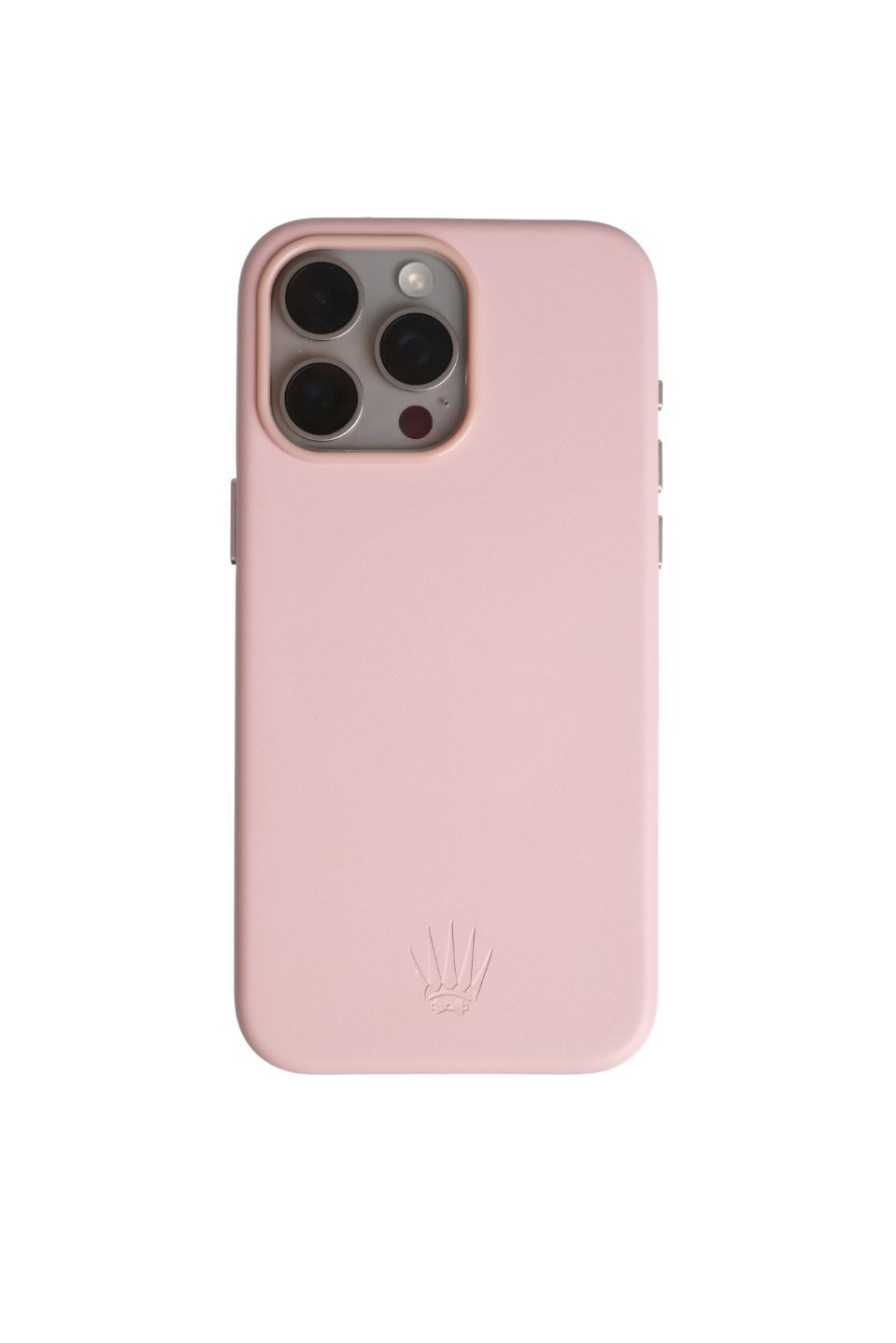 Xelium Iphone 15 Pro Max Pembe Kılıf Manyetik Özellikli Deri Kılıf+Kartlık