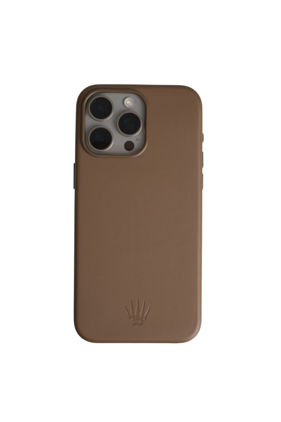 Xelium Iphone 15 Pro Max  Kahverengi Kılıf Manyetik Özellikli Deri Kılıf+Kartlık