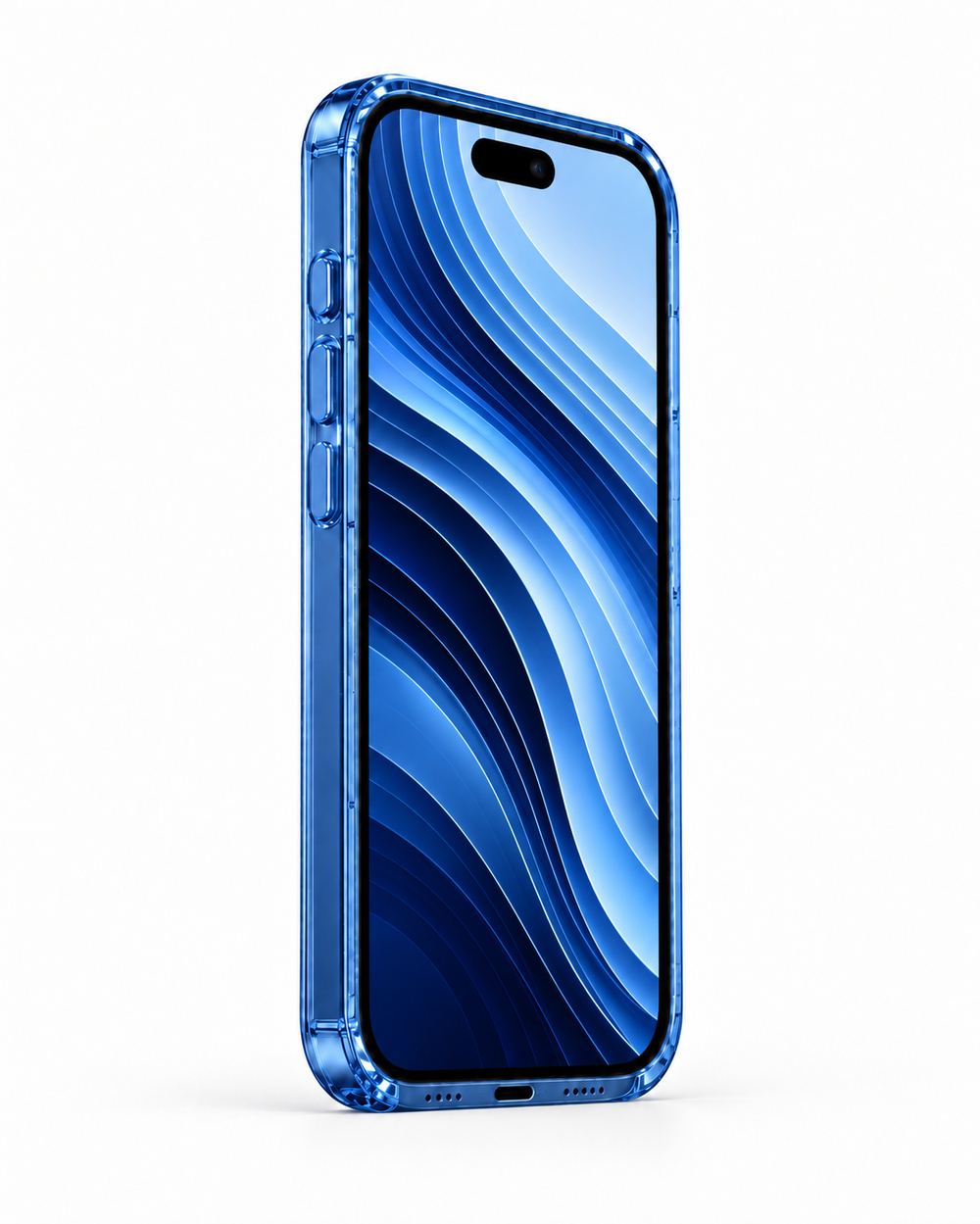 ClearCase Blue iPhone 18 Pro Manyetik Şeffaf Kılıf