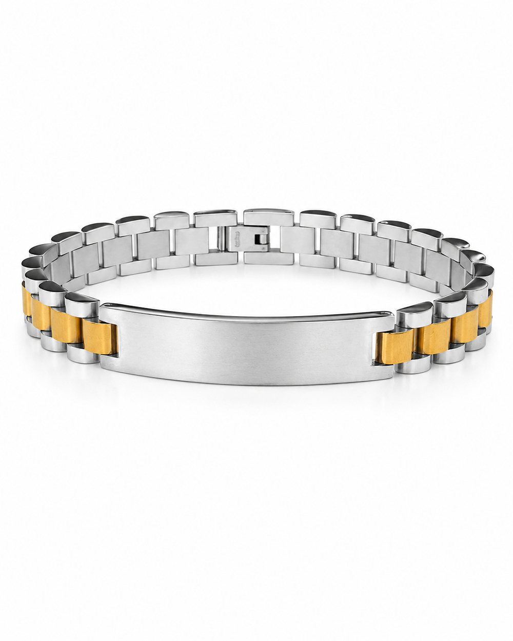 ELROY SILVER GOLD ÇELİK BİLEKLİK 