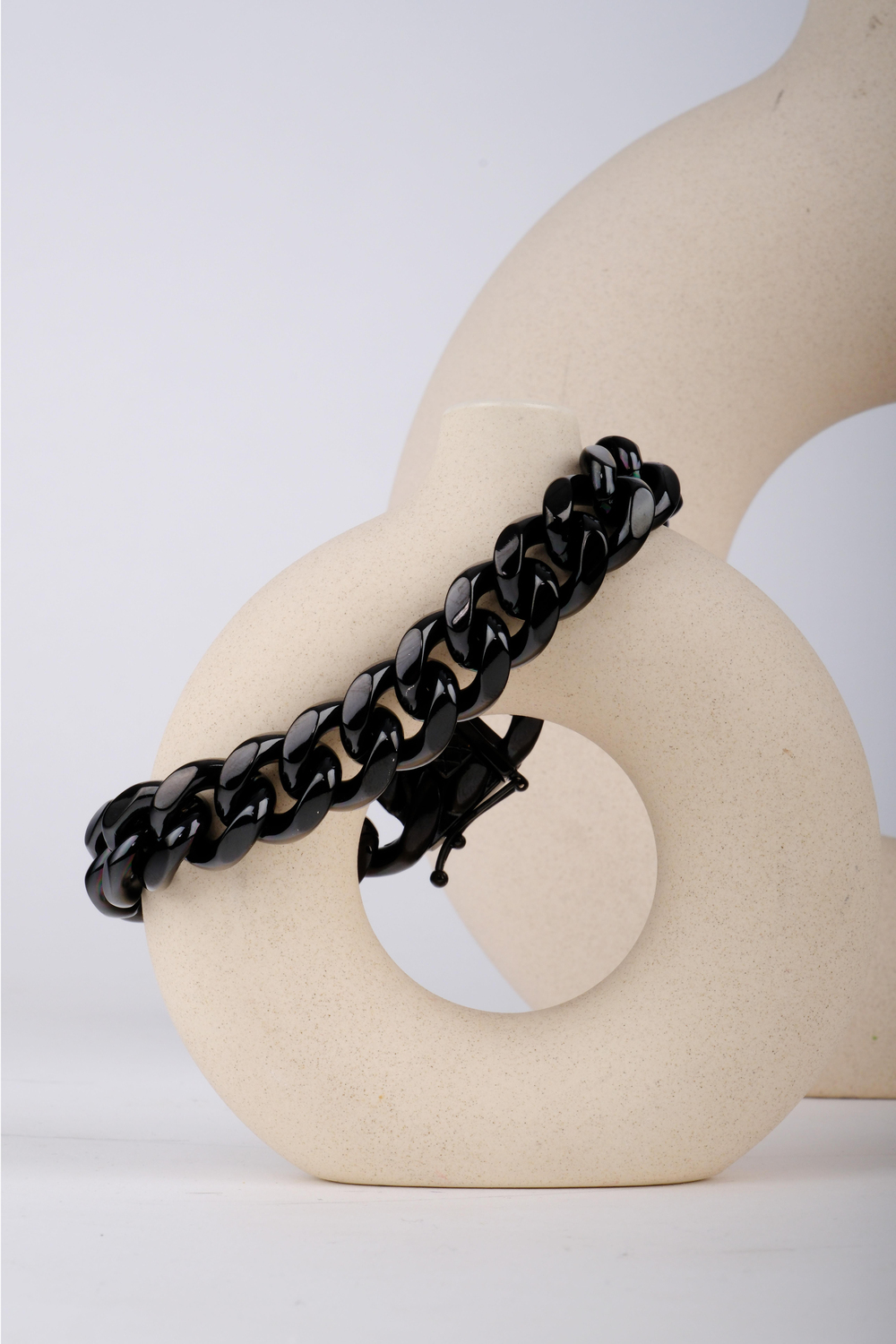 GERARDO BLACK STEEL BRACELET 