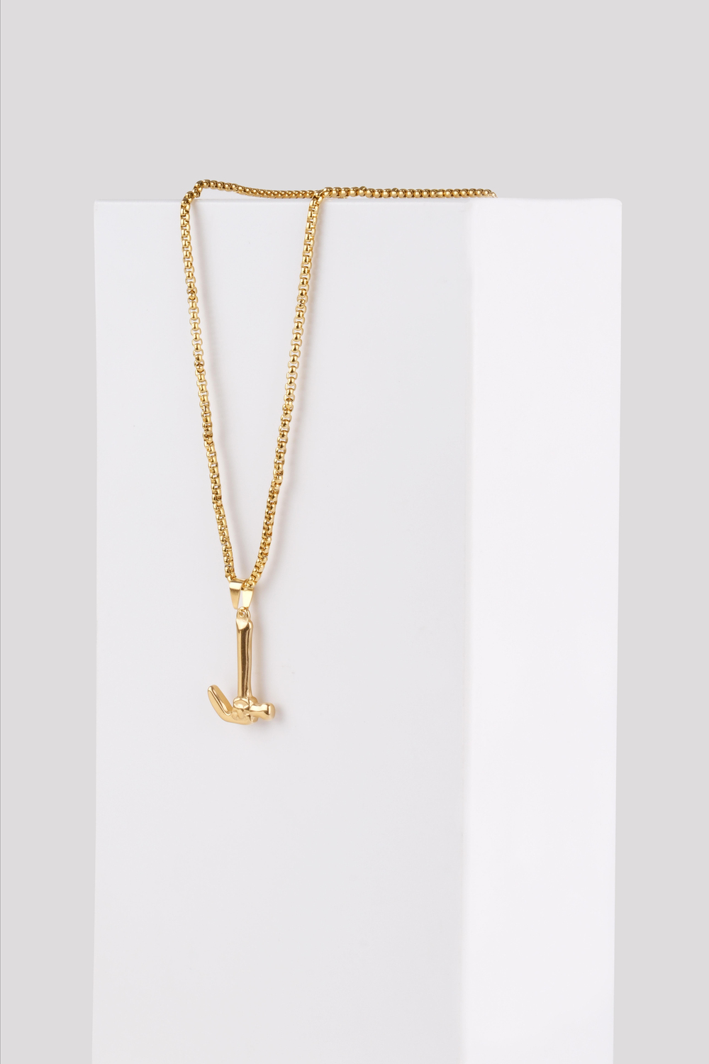 LUCE SILVER ÇELİK ZİNCİR KOLYE