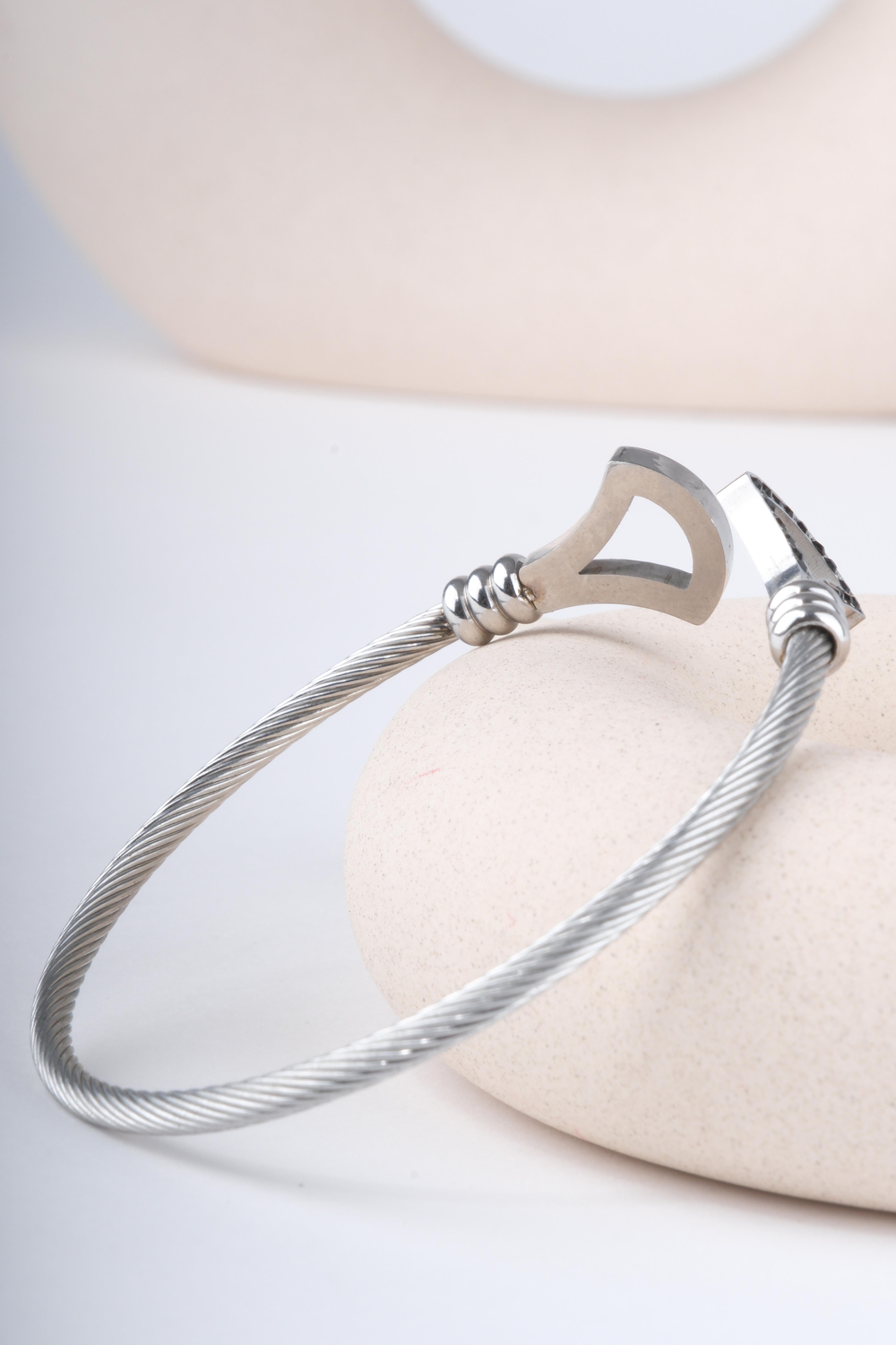 HERENA  SILVER   ÇELİK BİLEKLİK 