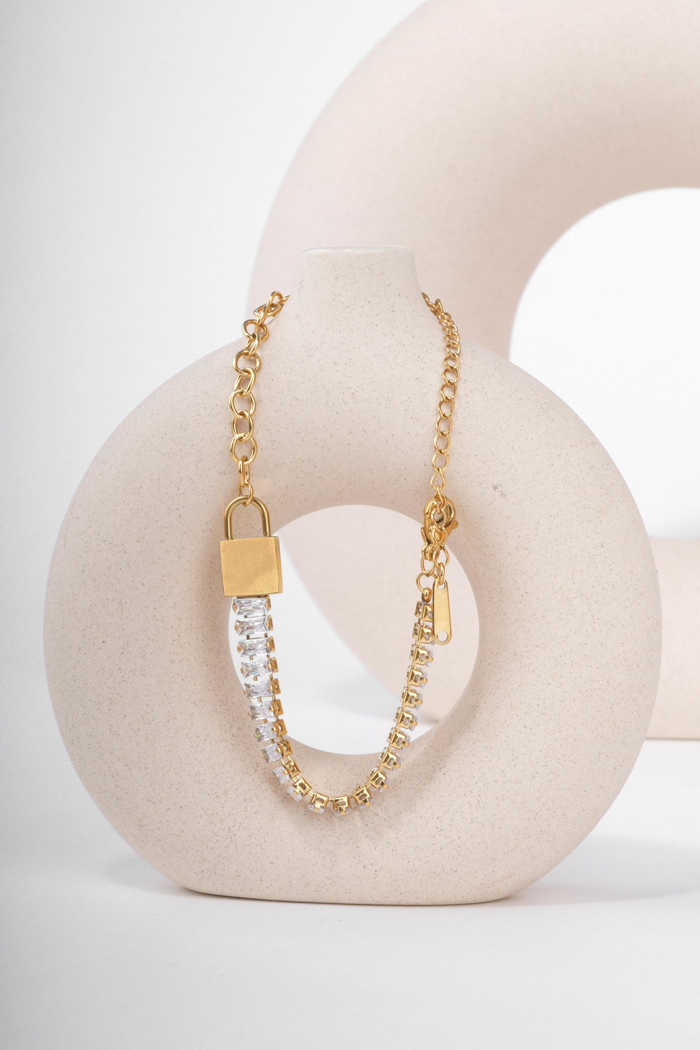 LUCCHETTO BAGET STEEL BRACELET