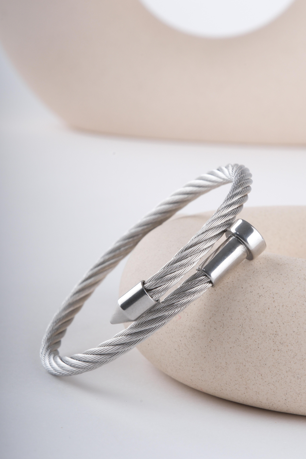 MATEO SILVER STEEL BRACELET 