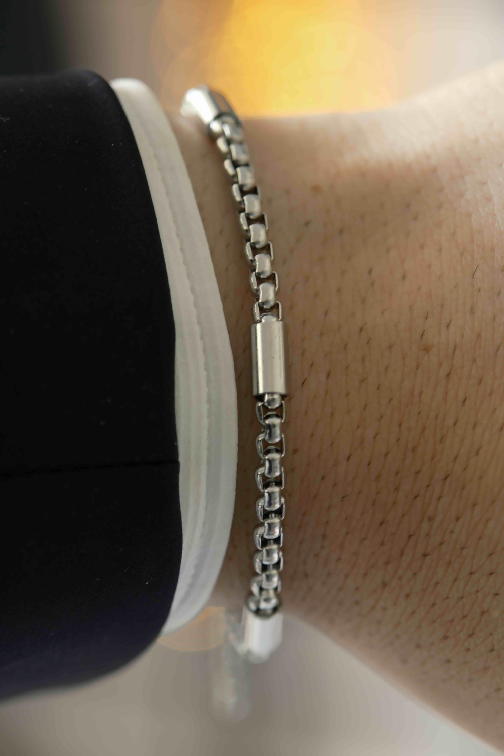 Rogue Chain Silver Çelik Bileklik 