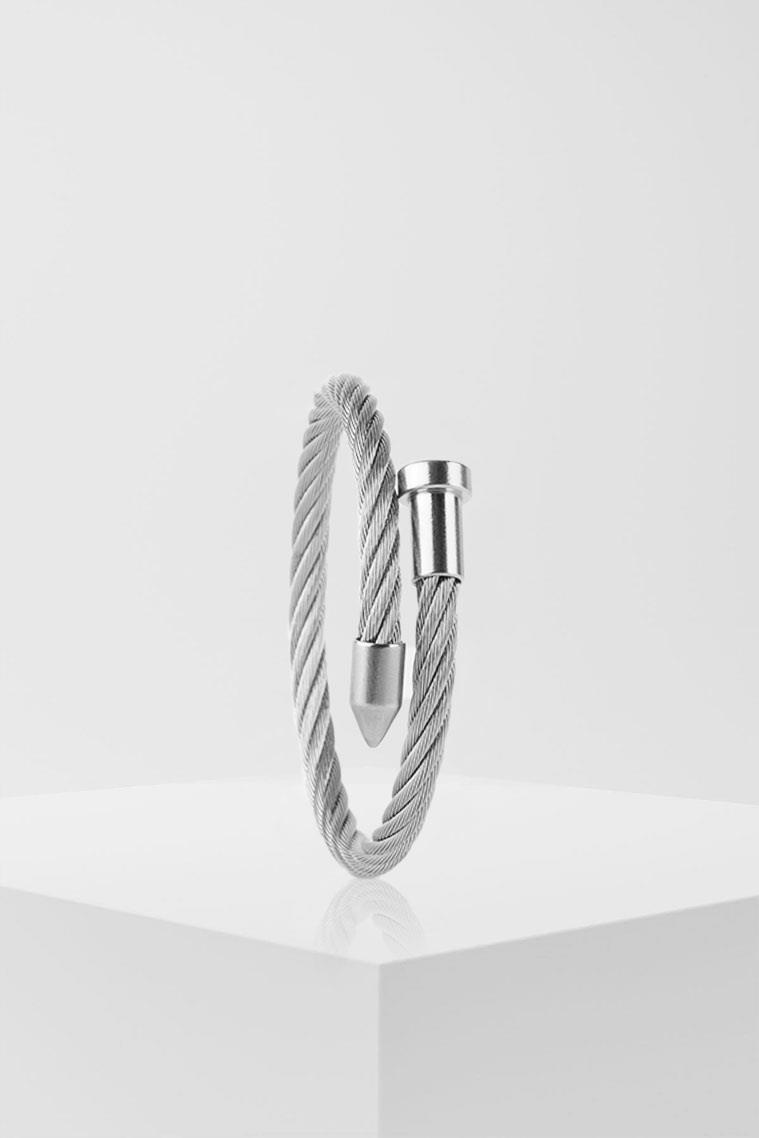 THICK MATEO SİLVER ÇELİK BİLEKLİK 